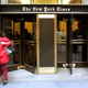 The <i>New York Times</i> office building, which used to house some of the most respected journalists in America.